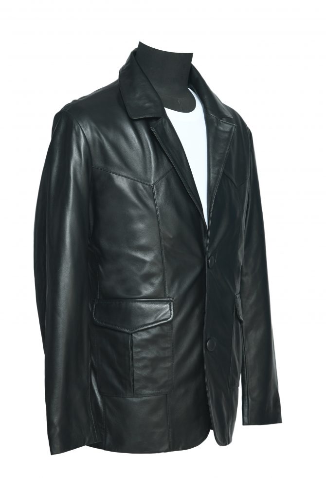Western Blazer Black Color