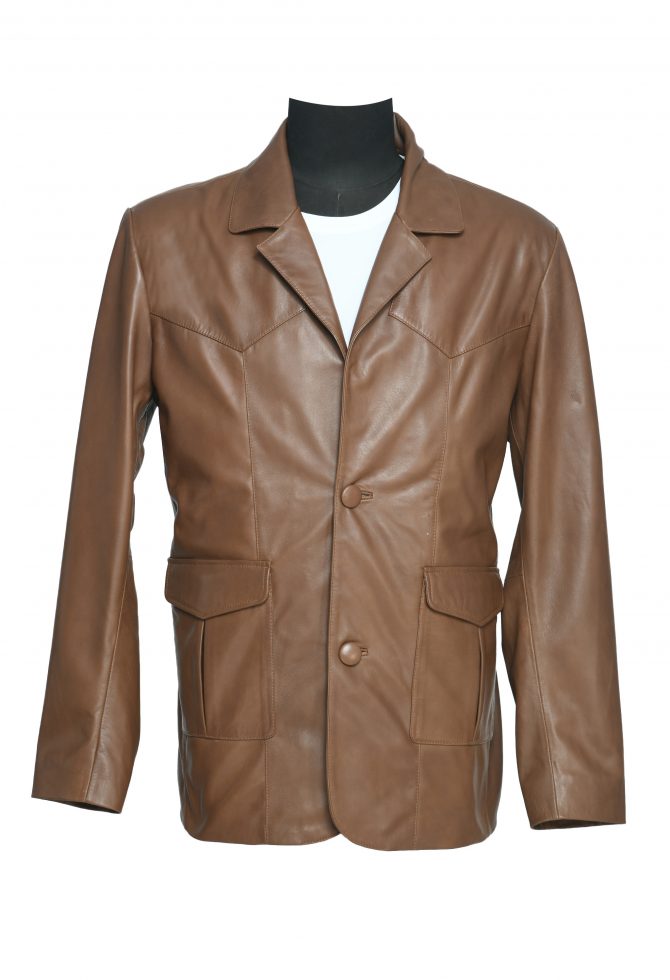 Western Blazer Tan Color