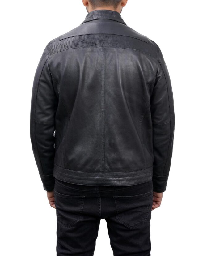 Perforation Zipper Jacket