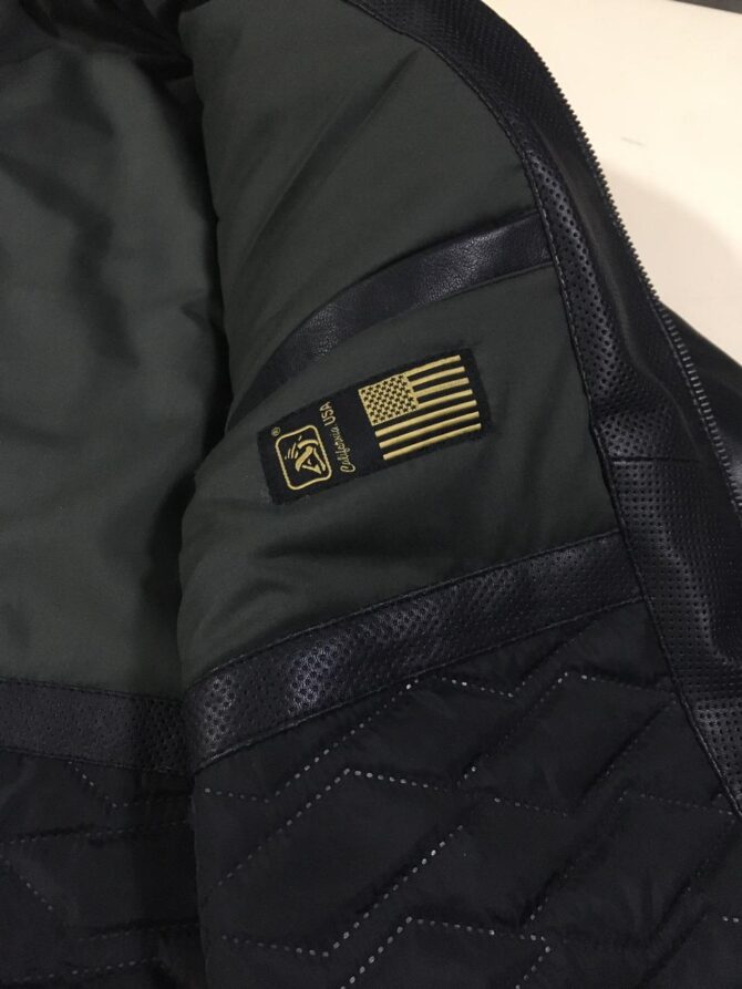Perforation Zipper Jacket