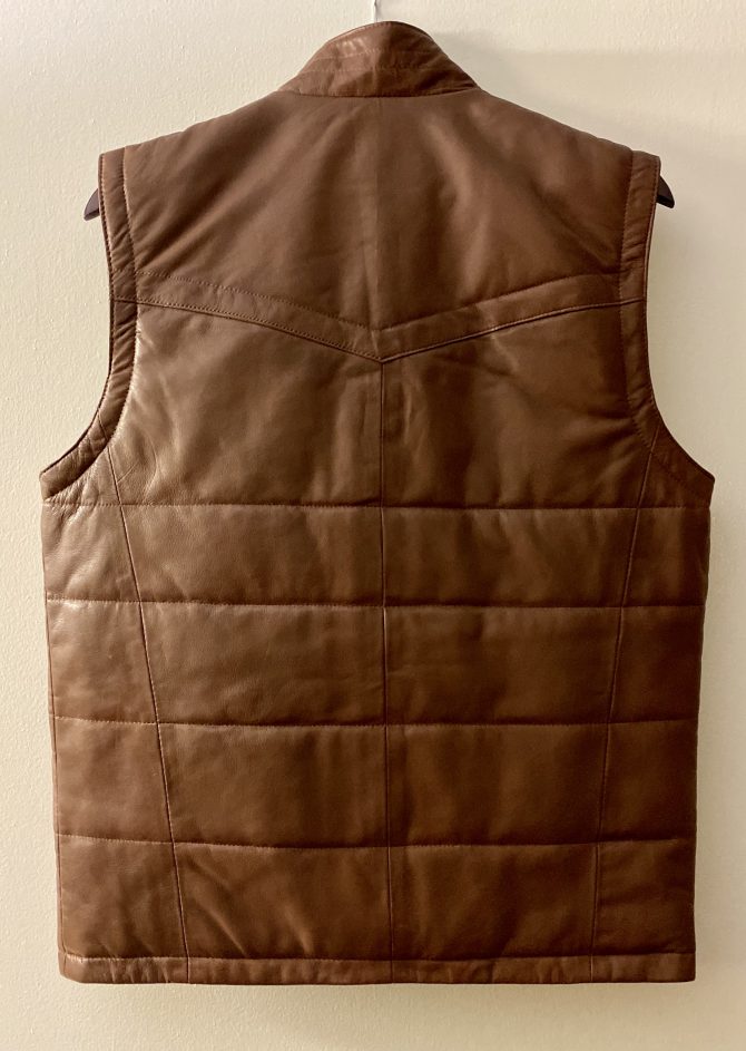AJ-02 Padded Vests Tobacco Color