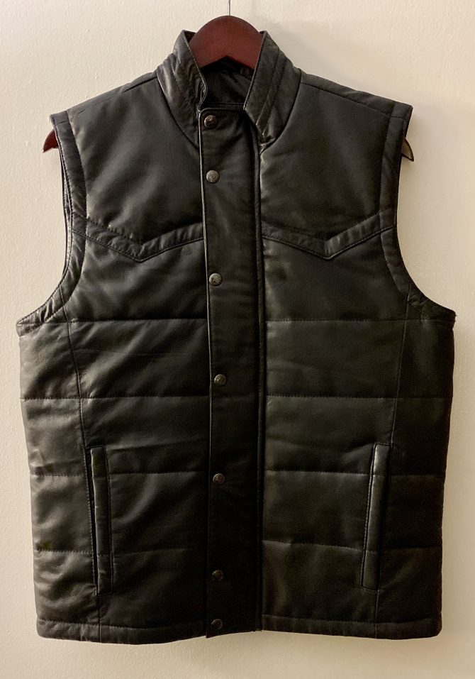 AJ-02 Padded Vests Black Color