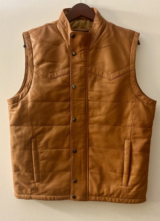 AJ-02 Padded Vests Tan Color