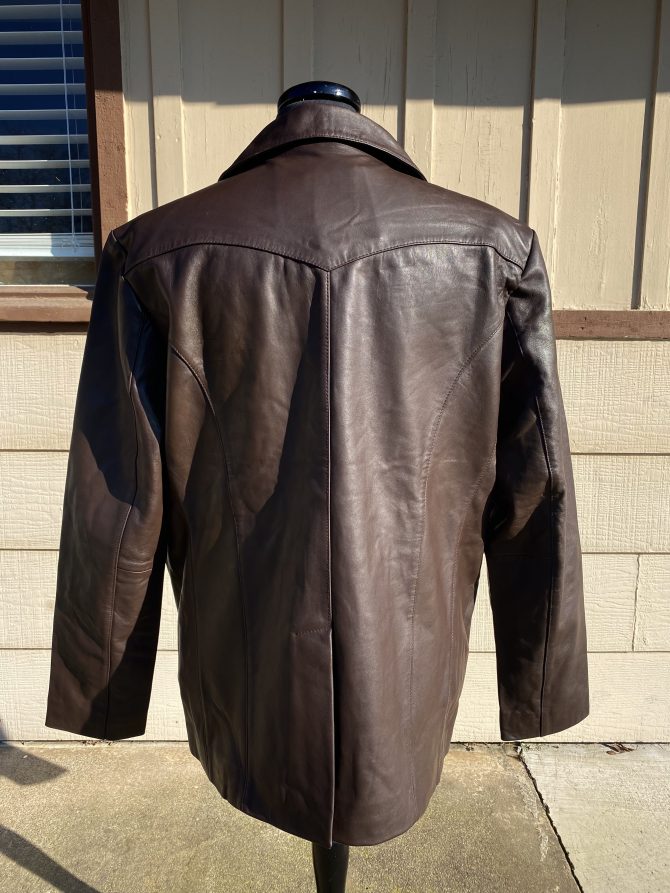 Western Blazer Chocolate Color