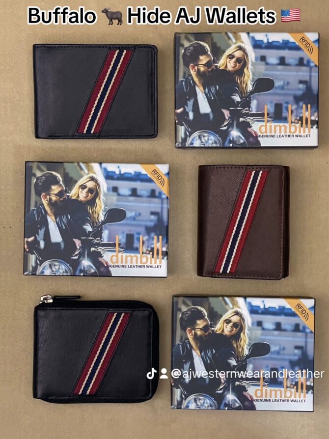 Buffalo Hide AJ Wallets-10