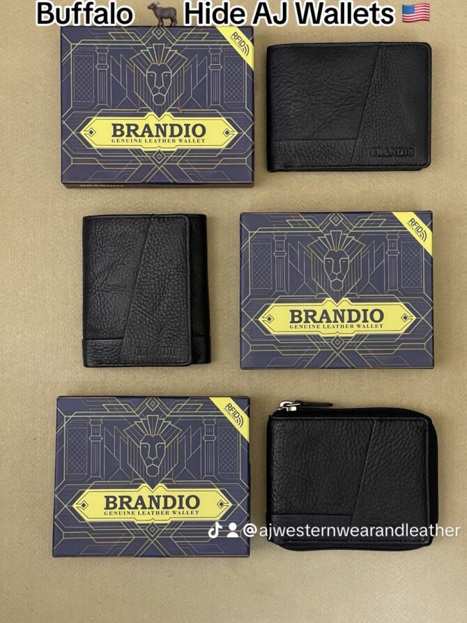 Buffalo Hide AJ Wallets-20