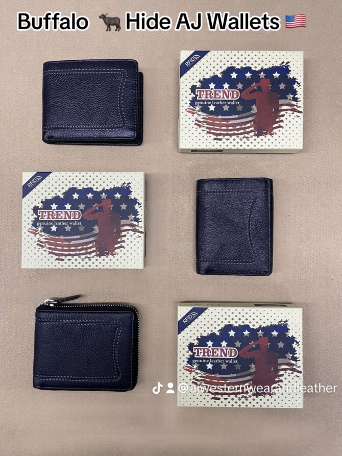 Buffalo Hide AJ Wallets-22
