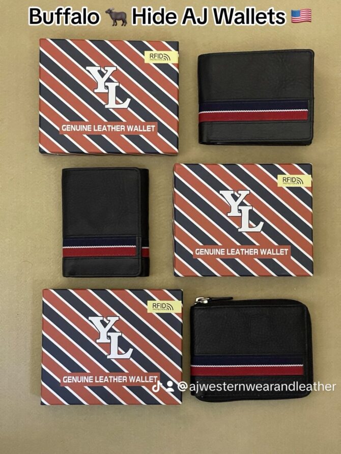 Buffalo Hide AJ Wallets-23
