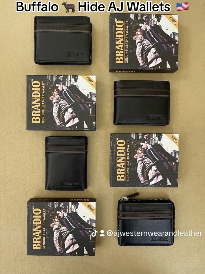 Buffalo Hide AJ Wallets-25