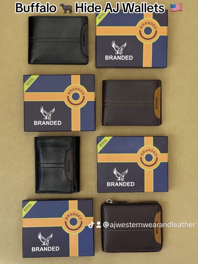 Buffalo Hide AJ Wallets-28